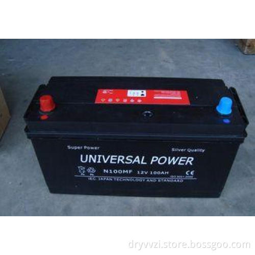 high performance car Battery Lead Acid small N100 battery ,